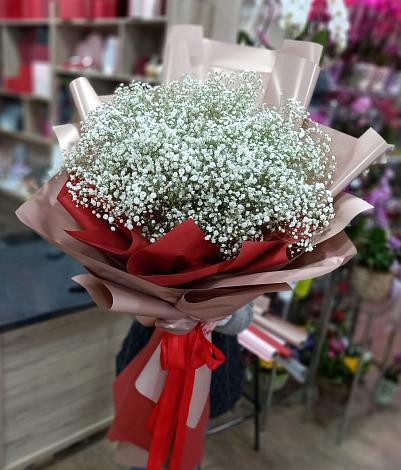 Букет цветов из: Гипсофила в Большие Парфенки