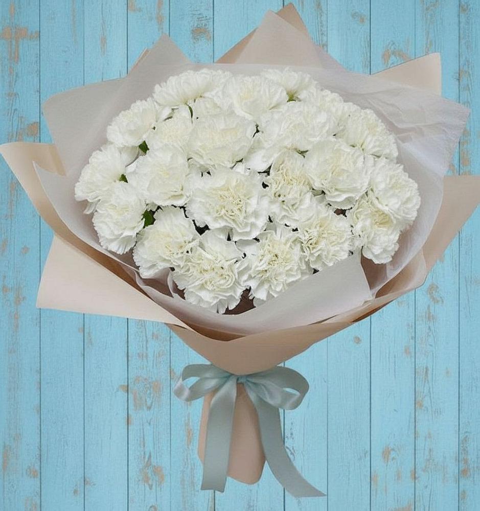 Букет цветов из: Гвоздики в Большие Парфенки