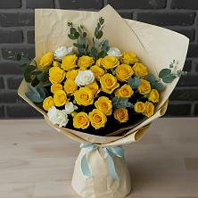 Букет цветов из:  Розы в Большие Парфенки