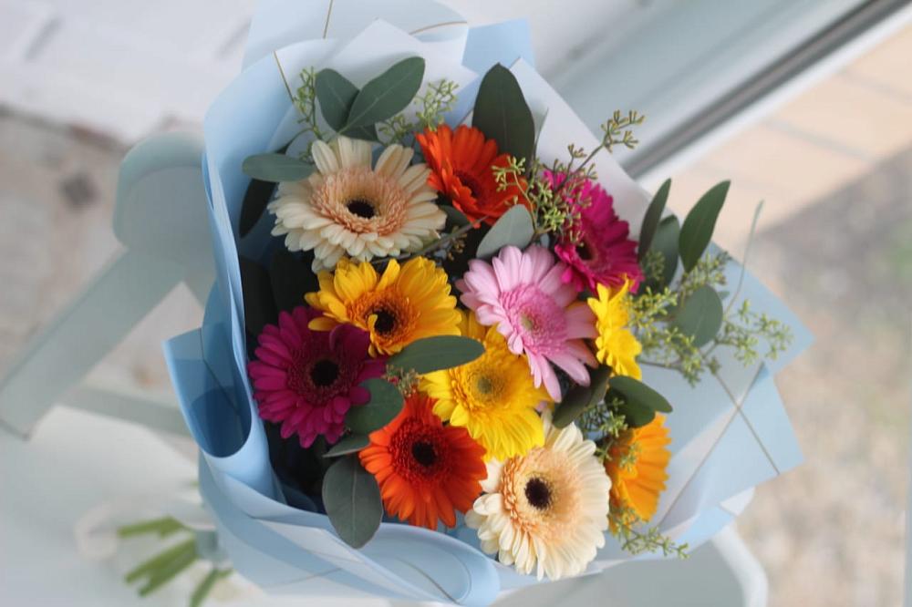 Букет цветов из: Герберы в Большие Парфенки