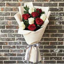 Букет цветов из:  Розы в Большие Парфенки