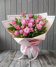 Букет Розовый кустик в Большие Парфенки