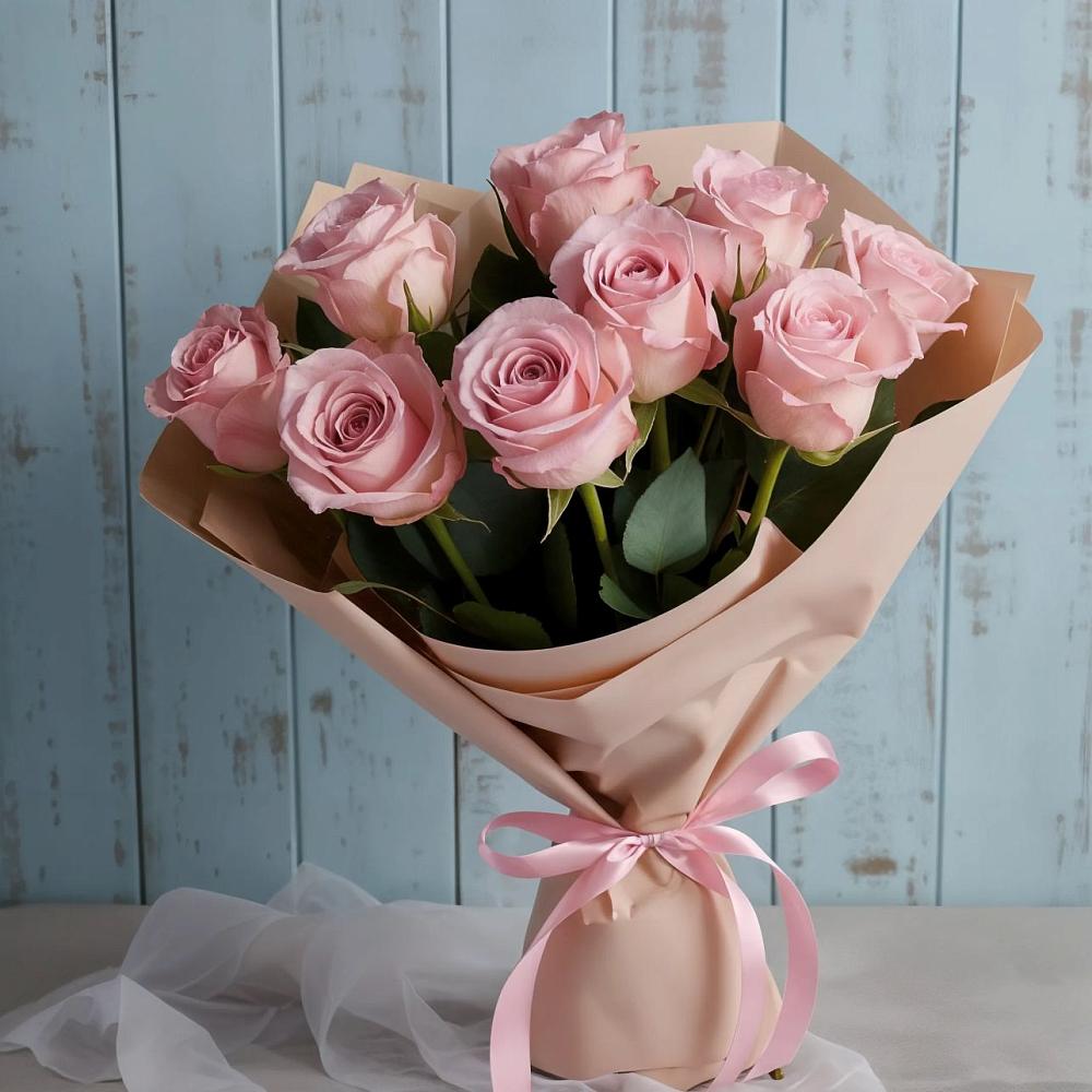 Букет цветов из: Розы в Большие Парфенки