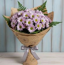 Букет цветов из:  Хризантемы в Большие Парфенки