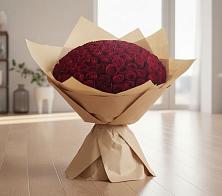 Букет 101 Красная роза в Большие Парфенки