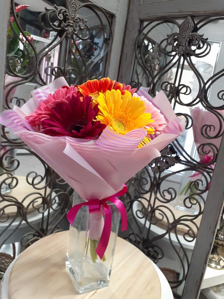 Букет цветов из: Герберы в Большие Парфенки