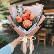 Букет цветов из:  Розы в Большие Парфенки