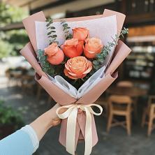 Букет цветов из:  Розы в Большие Парфенки