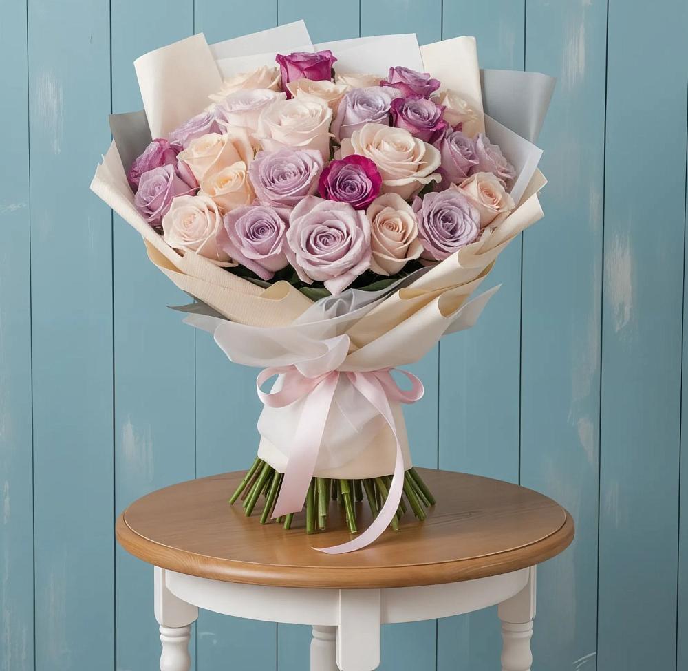 Букет цветов из: Розы в Большие Парфенки