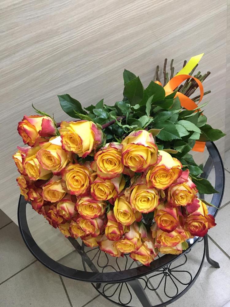 Букет Желтые розы в Большие Парфенки