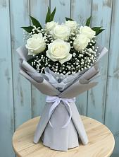Букет цветов из:  Розы в Большие Парфенки