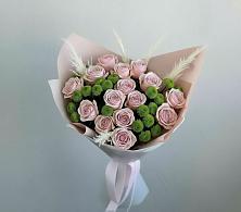 Букет цветов из:  Розы и Хризантемы в Большие Парфенки