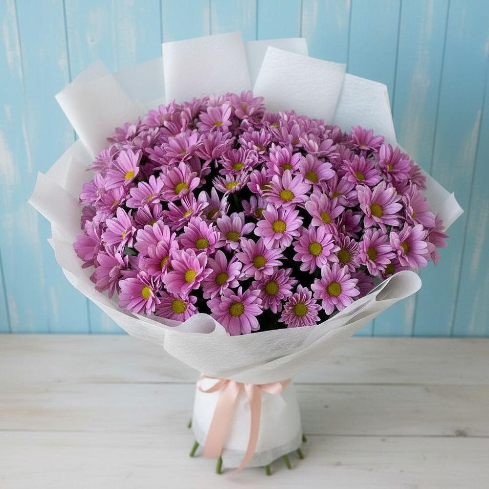 Букет цветов из: Хризантемы в Большие Парфенки