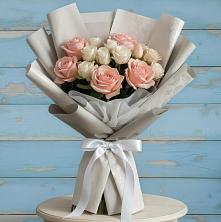 Букет цветов из:  Розы в Большие Парфенки