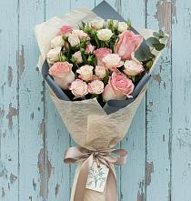 Букет цветов из:  Розы в Большие Парфенки