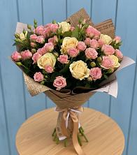 Букет цветов из:  Розы в Большие Парфенки