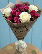 Букет цветов из:  Розы в Большие Парфенки