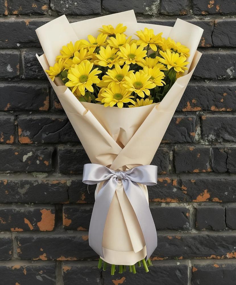 Букет цветов из: Хризантемы в Большие Парфенки