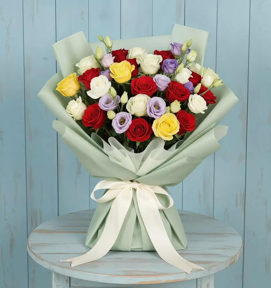 Букет цветов из: Розы в Большие Парфенки