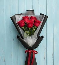 Букет цветов из:  Розы в Большие Парфенки