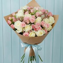 Букет цветов из:  Розы в Большие Парфенки